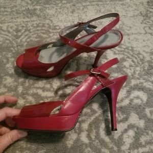 Marc Fisher Open Toe Heel Platform